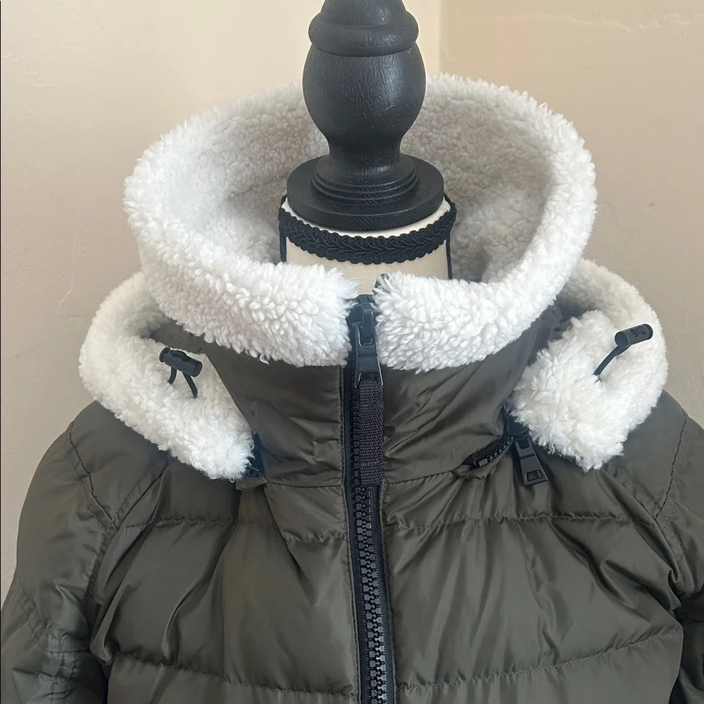 Bloomingdales-Aqua Down Jacket with Removable Hood. - Picture 7 of 17